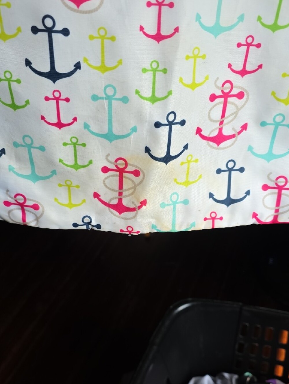 Thirty-One Anchor Print Drawstring Backpack - Picture 5 of 6